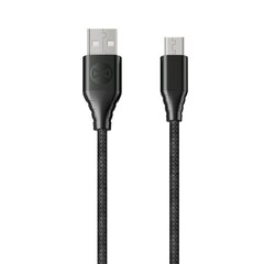 Forever Core Classic kabelis USB - microUSB 1,5 m 3A, melns цена и информация | Кабели для телефонов | 220.lv