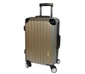 Airtex ceļojumu koferis, mazs, pelēkbrūns, 42l, 957/20 цена и информация | Чемоданы, дорожные сумки | 220.lv