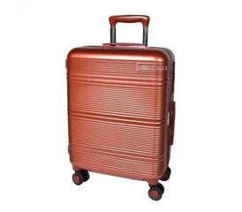 Airtex ceļojumu koferis, vidējs, oranžs, 66l, 638/24 цена и информация | Чемоданы, дорожные сумки | 220.lv