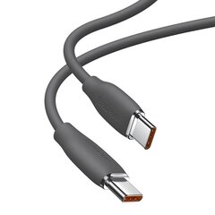 Baseus Jelly cable USB-C to USB-C, 100W, 2m (black) цена и информация | Кабели для телефонов | 220.lv