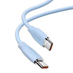 Кабель Baseus Jelly cable USB-C to USB-C, 100W, 2 м (blue) цена и информация | Кабели для телефонов | 220.lv