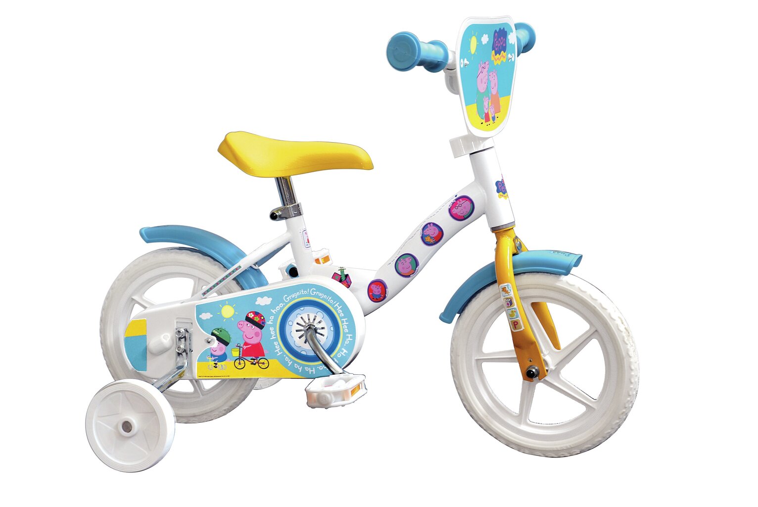 Bērnu velosipēds Dino Bikes Peppa Pig 10" (108L-PIG) cena un informācija | Velosipēdi | 220.lv