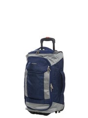 Ceļojumu soma ar riteņiem Airtex "ATLAS" 35L, zila, 611/55 цена и информация | Чемоданы, дорожные сумки | 220.lv