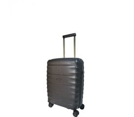 Airtex ceļojumu koferis, vidējs, melns, 75 L, 242/24 цена и информация | Чемоданы, дорожные сумки | 220.lv