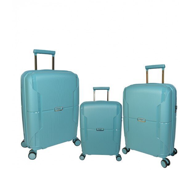 Airtex ceļojumu koferis, mazs, gaiši zils, 40l, 245/20 цена и информация | Koferi, ceļojumu somas | 220.lv