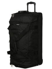 Дорожная сумка-двойка на колесиках Airtex, 117 л, черная, 819/80 цена и информация | Чемоданы, дорожные сумки | 220.lv