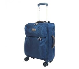 Ceļojumu koferis "Airtex", zils, 57 L, 581/24 цена и информация | Чемоданы, дорожные сумки | 220.lv