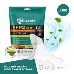 Респираторы медицинские FFP2 BM-026 NRD, 100 шт. цена и информация | Первая помощь | 220.lv