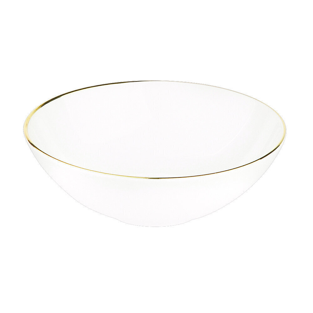 Porcelāna trauku komplekts Mariapaula Moderna Gold 18 daļas cena un informācija | Trauki, šķīvji, pusdienu servīzes | 220.lv