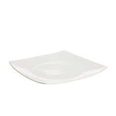 Porcelāna deserta šķīvis, 19 cm, krēmkrāsas cena un informācija | Trauki, šķīvji, pusdienu servīzes | 220.lv