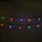 String Light Saules LED KRISTĀLA Bumbas SCB61 6,5m 30 bumbiņas daudzkrāsainas ar 8 funkcijām cena un informācija | Ziemassvētku lampiņas, LED virtenes | 220.lv