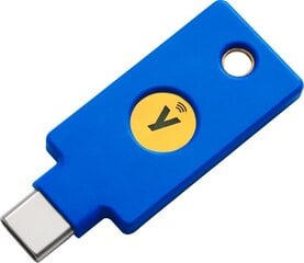 Yubico drošības atslēga C NFC by Yubico цена и информация | Адаптеры и USB разветвители | 220.lv