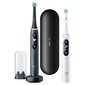 Oral-B iO8 Series Duo Pack Black Onyx /White cena un informācija | Elektriskās zobu birstes | 220.lv