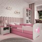 Bērnu gulta ar matraci Kocot Kids Babydreams, 80x180 cm, rozā цена и информация | Bērnu gultas | 220.lv