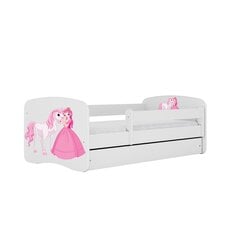 Bērnu gulta ar matraci Kocot Kids Babydreams, 80x180 cm, balta цена и информация | Детские кровати | 220.lv