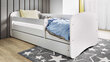 Bērnu gulta ar matraci Kocot Kids Babydreams, 70x140 cm, balta cena un informācija | Bērnu gultas | 220.lv