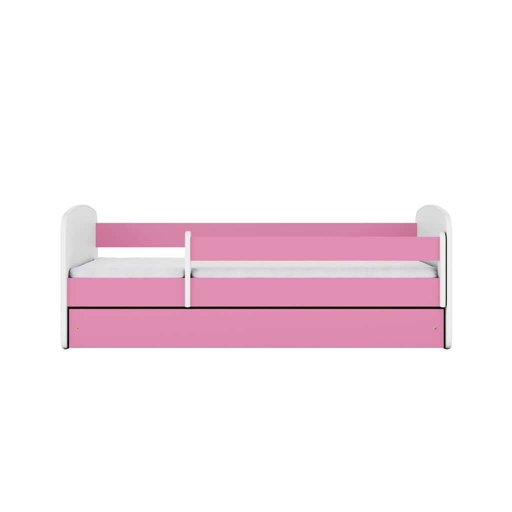 Bērnu gulta ar matraci Kocot Kids Babydreams, 80x160 cm, rozā cena un informācija | Bērnu gultas | 220.lv