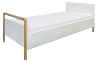 Bērnu gulta ar matraci Kocot Kids Victor, 80x180 cm, balta kaina ir informacija | Bērnu gultas | 220.lv