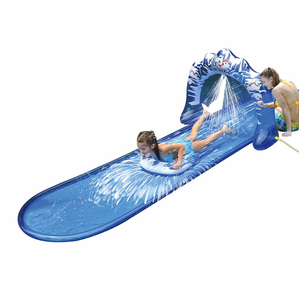 Ūdens slidkalniņš Jilong Slip and Slide Icebreaker 305x183x50 cm cena un informācija | Baseini | 220.lv