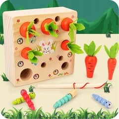 Montessori koka makšķerēšanas spēle цена и информация | Развивающие игрушки | 220.lv