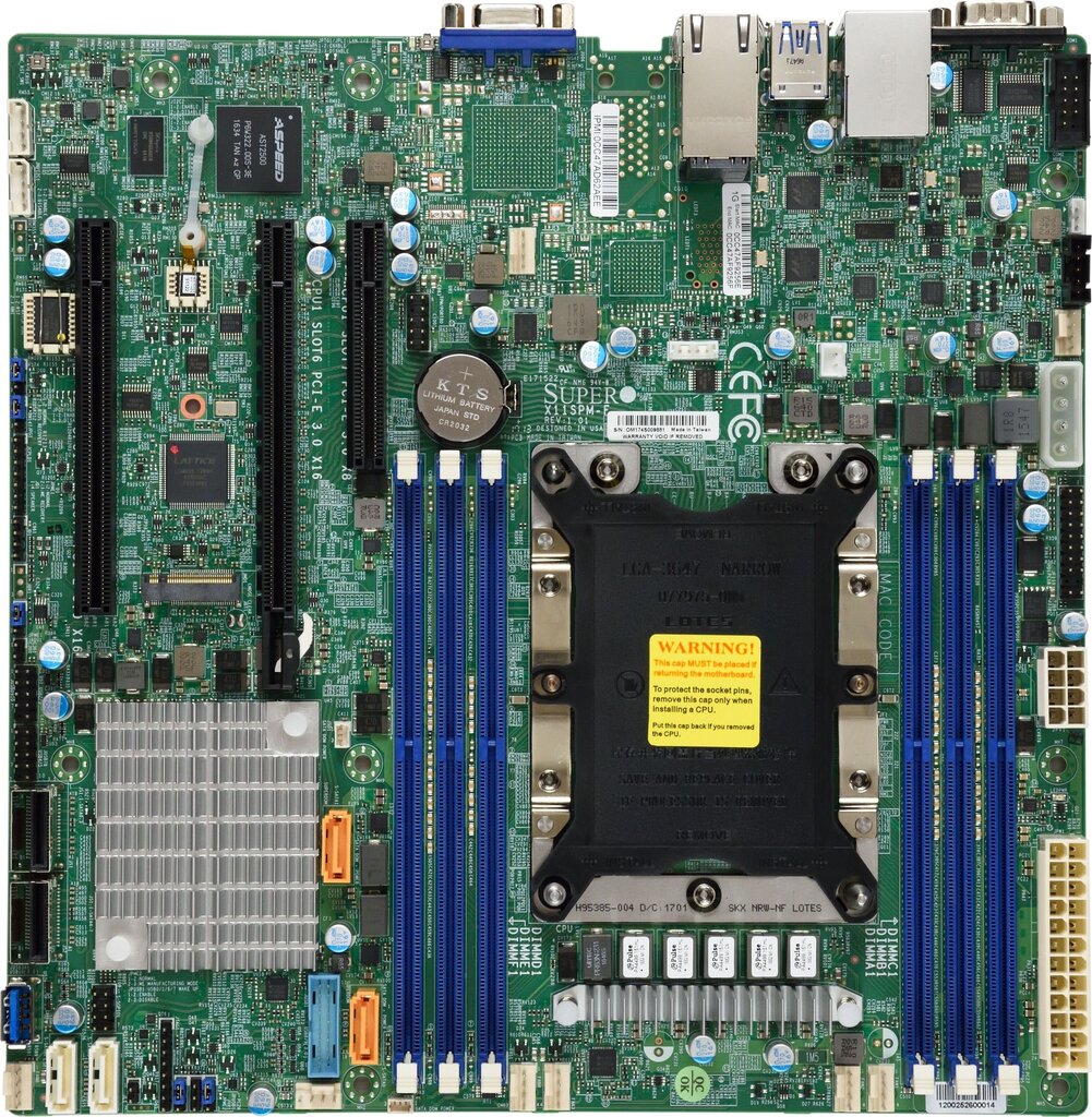 SuperMicro MBD-X11SPM-F-O cena un informācija | Mātesplates | 220.lv