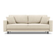 Trīsvietīgs dīvāns Micadoni Home Dunas, smilškrāsas/melns cena un informācija | Dīvāni | 220.lv