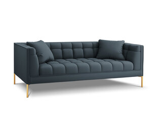 Trīsvietīgs dīvāns Micadoni Home Karoo, zils cena un informācija | Dīvāni | 220.lv