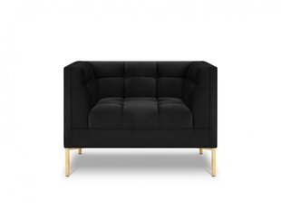 Velūra krēsls Micadoni Home Karoo, melns цена и информация | Кресла в гостиную | 220.lv