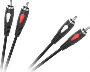 Cabletech KPO4001, RCA, 0.5 m cena un informācija | Kabeļi un vadi | 220.lv