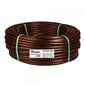 Pilienu laistīšanas šļūtene Bradas WATER DRIP PRO BROWN, 100 m (16 / 1,2mm / 33cm / 2,2l/h) cena un informācija | Laistīšanas sistēmas | 220.lv