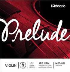 Stīga vijolei A D'Addario Preliude J812 1/2M cena un informācija | D'Addario Mūzikas instrumenti un piederumi | 220.lv