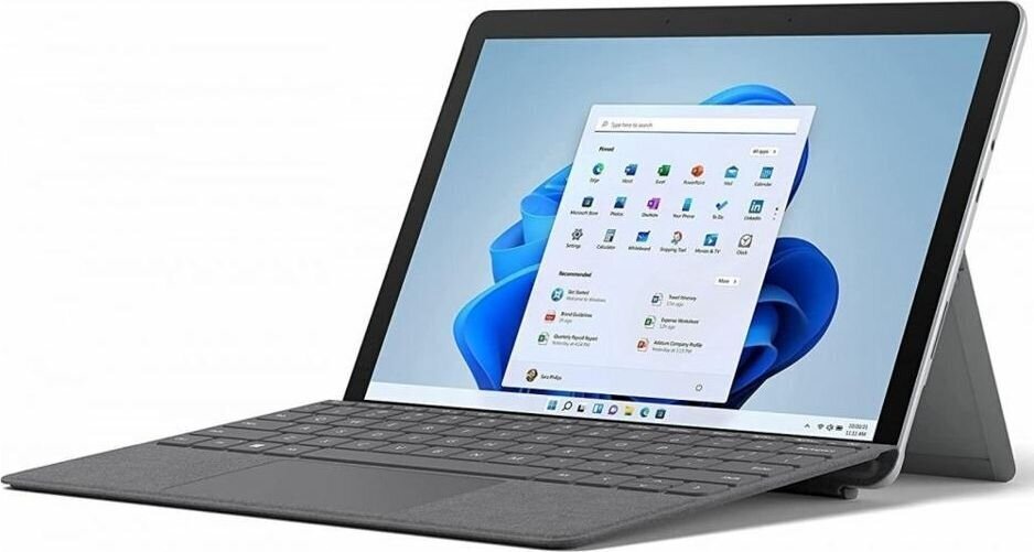 Microsoft Surface GO 3 i3-10100Y/8GB/128GB/INT/10.51 Win10Pro Commercial Platinum 8VD-00033 cena un informācija | Portatīvie datori | 220.lv