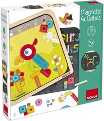 Magnētiskā spēle Magnet Activities Goula 53141 cena un informācija | Attīstošās rotaļlietas | 220.lv