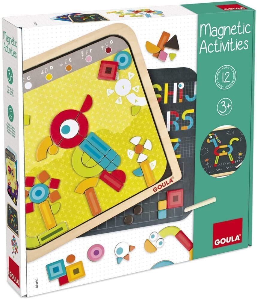 Magnētiskā spēle Magnet Activities Goula 53141 цена и информация | Attīstošās rotaļlietas | 220.lv