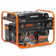 Benzīna elektroģenerators Daewoo GDA 6500E cena un informācija | Elektrības ģeneratori | 220.lv