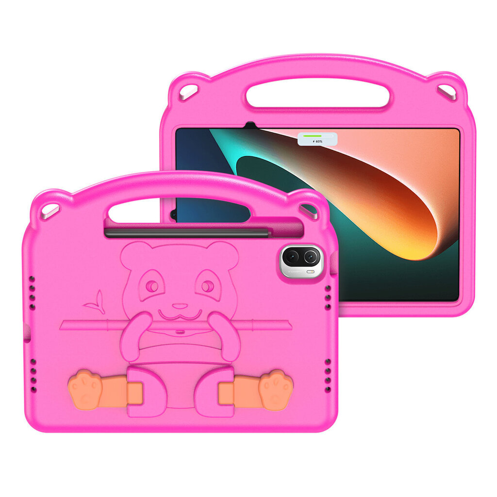 Dux Ducis Panda Kids Soft Case priekš Xiaomi Pad 5 Pro/Pad 5, rozā cena un informācija | Somas, maciņi | 220.lv