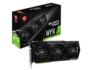 MSI GeForce RTX 3090 Ti Black TRIO cena un informācija | Videokartes (GPU) | 220.lv