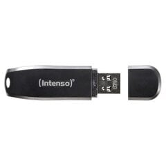 USB Zibatmiņa INTENSO FAELAP0356 USB 3.0, 32 GB, Melna cena un informācija | USB Atmiņas kartes | 220.lv