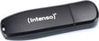 USB Zibatmiņa INTENSO FAELAP0356 USB 3.0, 32 GB, Melna cena un informācija | USB Atmiņas kartes | 220.lv