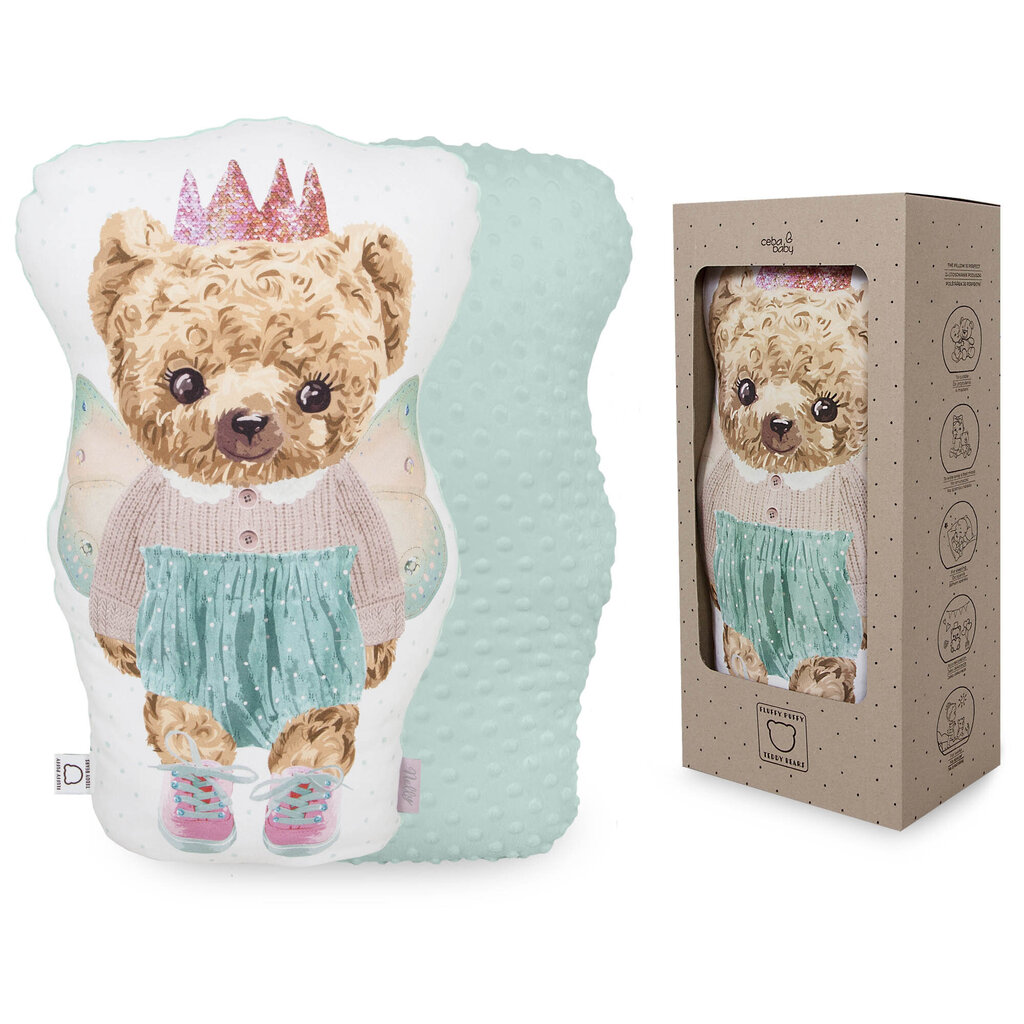 CebaBaby spilvens, Fluffy Puffy Nelly, W-852-132-680 цена и информация | Mīkstās (plīša) rotaļlietas | 220.lv