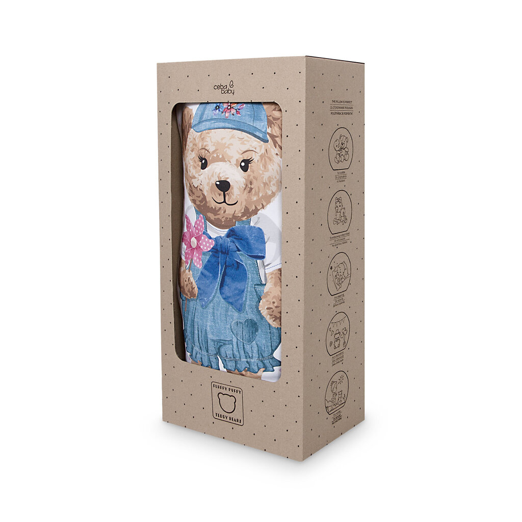 CebaBaby spilvens, Fluffy Puffy Lizzy, W-852-132-685 цена и информация | Mīkstās (plīša) rotaļlietas | 220.lv