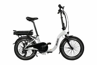 Saliekams elektriskais velosipēds Blaupunkt Emmi, 20", balts cena un informācija | Blaupunkt Velosipēdi, skrejriteņi, skrituļslidas, skrituļdēļi | 220.lv