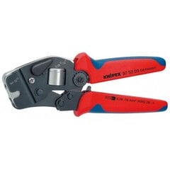 Knipex pašregulējošas gofrēšanas knaibles gala uzmavām (piedurknēm) 190 mm (97 53 09) cena un informācija | Rokas instrumenti | 220.lv