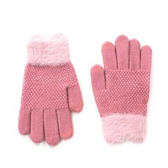 Детские перчатки Art of Polo rk19563-2, розовые цена и информация | Шапки, перчатки, шарфы для девочек | 220.lv