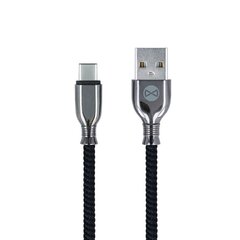 Forever Tornado, USB-C, 1 m cena un informācija | Savienotājkabeļi | 220.lv