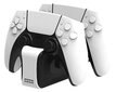 Hori Playstation 5 kontroliera uzlādes stacija cena un informācija | Spēļu kontrolieri | 220.lv