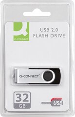 Q-Connect Pendrive USB 2.0 32GB cena un informācija | USB Atmiņas kartes | 220.lv