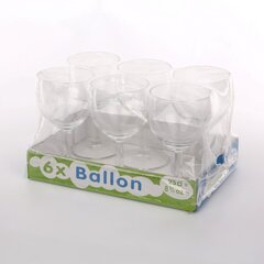 BALLON 6 glāžu komplekts, 250 ml cena un informācija | Glāzes, krūzes, karafes | 220.lv