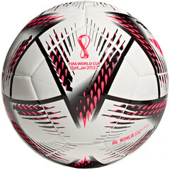 Futbola bumba adidas Al Rihla Club Ball balta/melni rozā H57778 цена и информация | Футбольные мячи | 220.lv