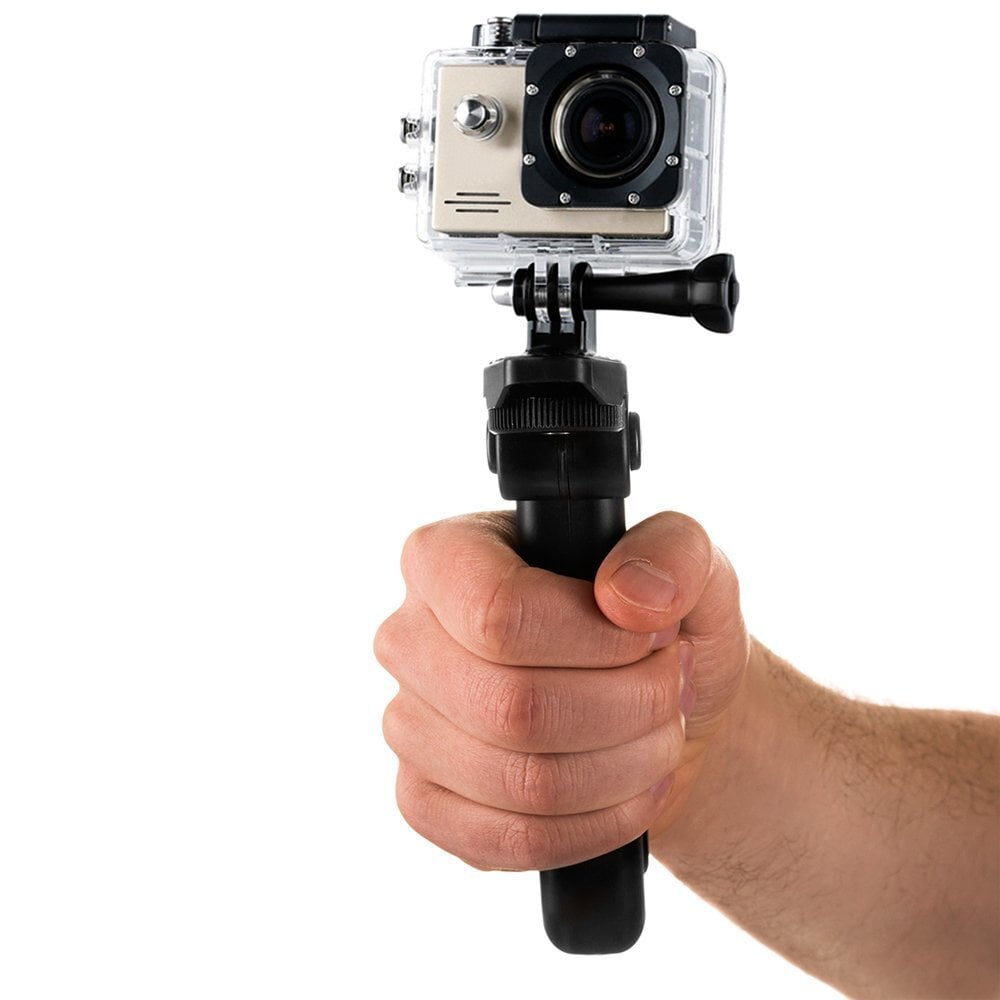 Hand Holder Grip with Tripod Stand for GoPro SJCAM Xiaomi цена и информация | Fotokameru statīvi | 220.lv